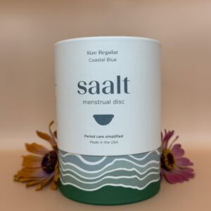 Saalt Menstrual Disc Coastal Blue Regular - MissDiagnosed.co